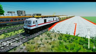 Bharat rail simulator  Indian Train Simulator Gameplay  Android  ios mobile pc train simulator [upl. by Florencia]