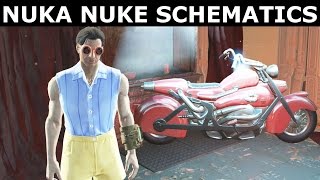 Fallout 4 Nuka World  Nuka Nuke Launcher amp Nuka Nuke Schematics Location [upl. by Ardnaik]