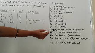 Discrete Mathematics  Rules of inference  Problem 2 [upl. by Quick]