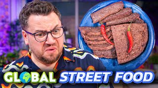 Taste Testing STREET FOOD from Around the World [upl. by Diamante762]