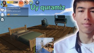 OceanbornSurvivalUy quramiz Suvdagi narsalardanASA GAMINGUZBEKCHA LETSPLAY asagaming funny [upl. by Maleeny]