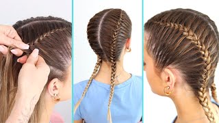 Learn How To Do The Best French Braids Easy Way [upl. by Ahsinat]