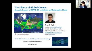 Silence of Global Oceans Measuring the Acoustic Impact of the COVID19 Lockdown  Artash Nath [upl. by Enirehtakyram18]