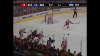 Columbus Blue Jackets David Vyborny Highlights [upl. by Oluap]