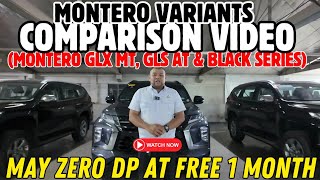 2025 MITSUBISHI MONTERO UNIT LINE UP AND PRICELIST  COMPARISON VIDEO [upl. by Redan479]