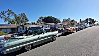 IMPALAS SAN DIEGO CAR CLUB LOWRIDERS CRUISING SOUTHERN CALIFORNIA [upl. by Garlan]