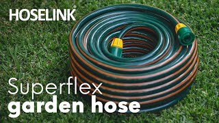 Hoselink Superflex Garden Hose with Noburst Connectors Kit [upl. by Roswell]