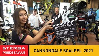 NEW Cannondale Scalpel 2021  PŘEDSTAVUJE ŠTĚRBA KOLA [upl. by Conall]