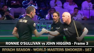 OSullivan vs Higgins  Frame 3  Riyadh 2024 [upl. by Hsetih]