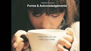 Sending Acknowledgments amp Creating New Forms in CharityEngine  Fall 2018 [upl. by Akinas]