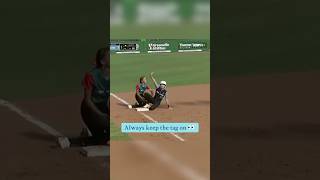 Softball celebration GONE WRONG 🤯 shorts [upl. by Jada]