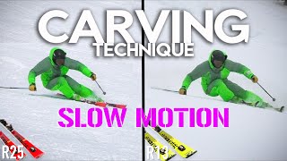 CARVING  Technique Slow Motion [upl. by Thant614]