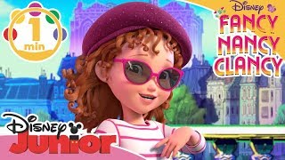 Fancy Nancy Clancy  Song  JAdore Paris 💖 Disney Kids [upl. by Nihi]