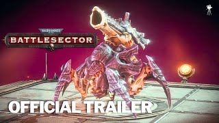 WARHAMMER 40000 Battlesector Official New Units And Astra Militarum Reveal Trailer 2024  HD [upl. by Guimond]