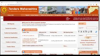 FREE BIDDER ENROLLMENT ON wwwmahatendergovin [upl. by Ddal]