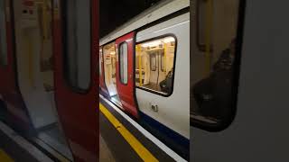 Getting off a S7 Stock 21301Poppy London Underground150 Anniversary HampC Line at Stepney Green P2 [upl. by Herby429]