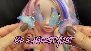 UNBOXING RAINBOW HIGH STYLING HEAD 💅 💗  Bella Parker  färben bürsten amp stylen no talking [upl. by Ahterahs]