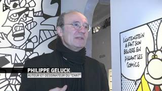 Le chat de Philippe Geluck se moque de l’art [upl. by Simdars]