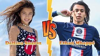 Ethan Mbappé VS Delfina Suárez Luis Suárezs Daughter Transformation ★ From Baby To 2023 [upl. by Aser]