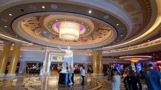 ASMR  Caesars Palace Las Vegas WalkThrough Whispered Voiceover [upl. by Bacchus]