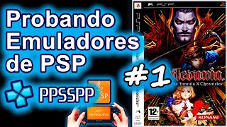 Probando Emuladores de la PSP Instalación y configuración básica de PPSSPP 2024 1 [upl. by Squires]