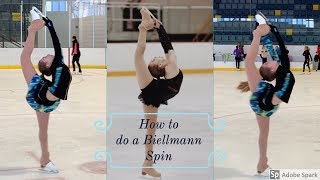 Tips and Tricks on Biellmann Spins  xoxo Ashelen [upl. by Shirleen]