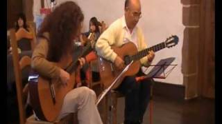 GBIANQUI PIÑERO Vidala Guitar duet  Fabienne Durruty amp Takashi Iwagami [upl. by Gnilhsa]