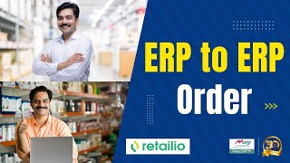 ERP to ERP Order English  Place Orders to Distributors Directly from ERP based on Stock amp Scheme [upl. by Anilrahc]