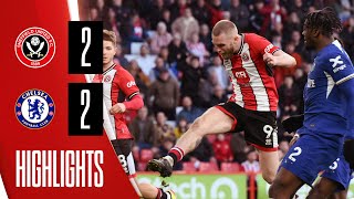 Sheffield United 22 Chelsea  Premier League highlgihts [upl. by Nagad500]