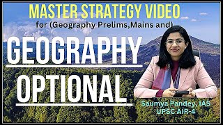 Geography Optional for UPSC by SaumyaPandeyIAS How to prepare Geography for UPSC Optional [upl. by Alica]