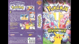 Danske VHS reklamer før og efter Pokemon Filmen [upl. by Andert]