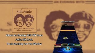 Smokin Out The Window  Silk Sonic  Pro Drums Custom Chart Preview [upl. by Yenot]