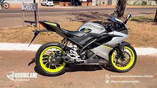 Escapamento Esportivo Yamaha R15 Hurrimade Evolution Full  HURRICANE EVOLUTION [upl. by Anirtak]