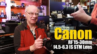 Canon RF 1530mm f4563 IS STM Lens Review [upl. by Esil]