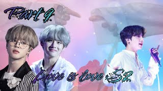 Love is love s2 part 9vminkook love story armymisswish vminkook taekook bts [upl. by Oirromed]