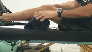 Knee pushdowns isometric Quadriceps [upl. by Crandell988]