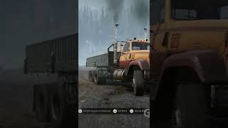 Towing Vehicle with a Tank 3  SnowRunner  GPGame [upl. by Ingaberg]