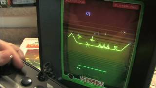 Classic Game Room HD  SCRAMBLE for Vectrex review [upl. by Usanis]