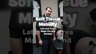 Latissimus Dorsi and Teres Major Pin and Stretch Manual Therapy for Physical Therapists [upl. by Barbara]