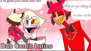 Y así nació el hijo de Lucifer y Alastor 😳😱💖 HAZBIN HOTEL Comic Dub español [upl. by Elvyn114]