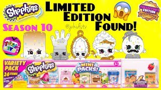 Shopkins Season 10 Limited Edition FOUND 😱 [upl. by Aniraz]