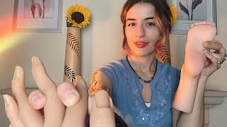 ASMR CHAOTIC ASMR  Feet Vs Hands [upl. by Gleeson]