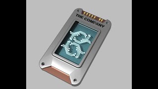 How to create the Prison break Scylla Card in design spark mechanical [upl. by Yztim89]