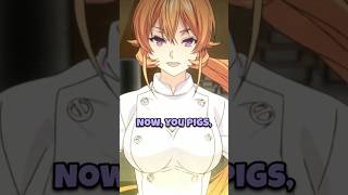 Anime Girl Obliterates Eggman  Food Wars Abridged shorts [upl. by Atikim]