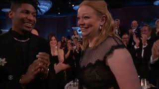 Sarah Snook Wins Best Actress Drama Series  Golden Globes 2024 [upl. by Clerissa]