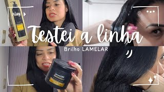 Cabelo de Salão em casa Tresemmé Brilho Lamelar tresemmé [upl. by Lovash]