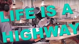 Rascal Flatts  Life is a Highway Drum Cover [upl. by Bartley]