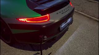 Porsche 911 carrera s Catback completo con valvole [upl. by Ennahtur280]