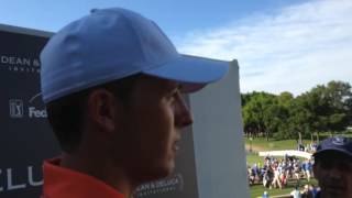 Jordan Spieth dissects a secondround 66 that kept him in Colonial contention [upl. by Keffer679]