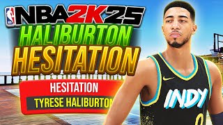 Best Dribble Moves on NBA 2K25 Beginners’ Guide Haliburton Hesi [upl. by Ellehsyt]